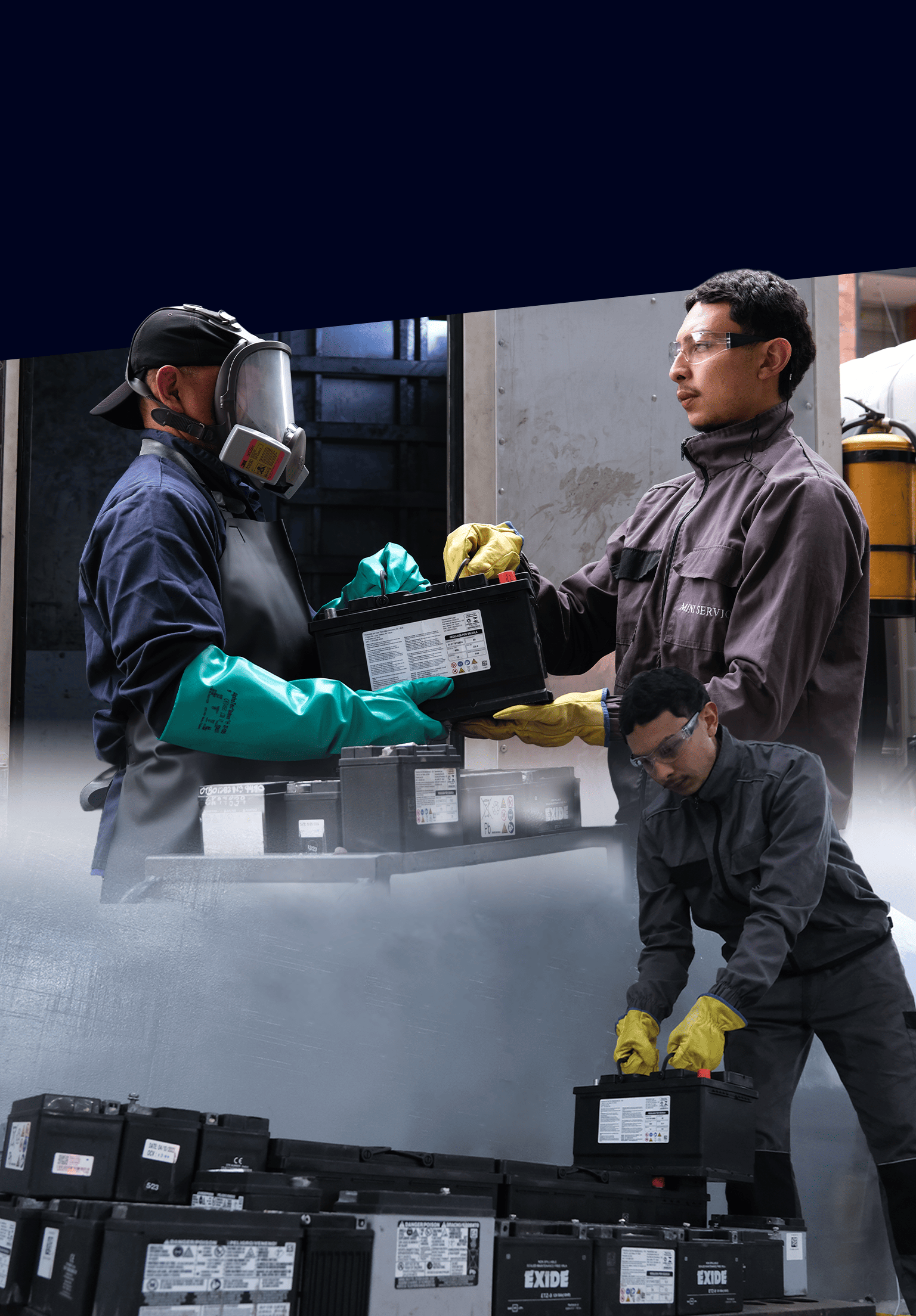 Trae tu batería usada.